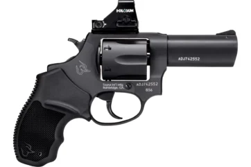 Revólver Taurus, RT 856 Toro, cal. .38 SPL, 6 Tiros, 76 mm (3 Pol), Inox Oxidado Fosco