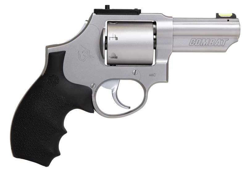 Revólver Taurus, RT 66C Combat, cal. .38 SPL, 7 Tiros, 76MM (3 Pol), Inox Semi Brilho